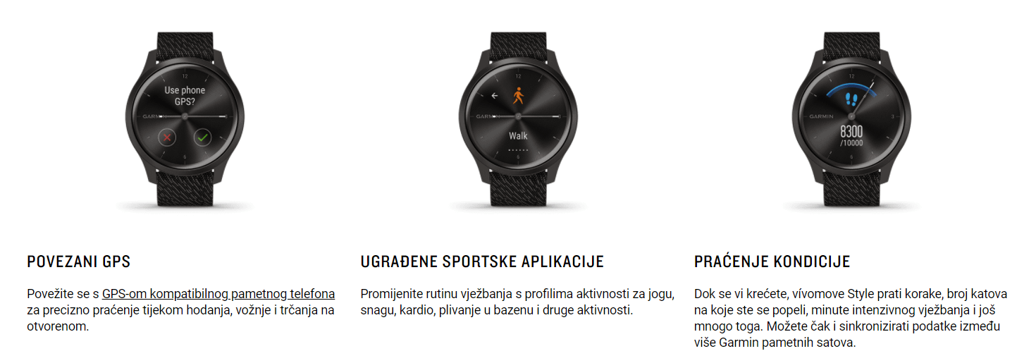 Garmin vívomove Style rose gold