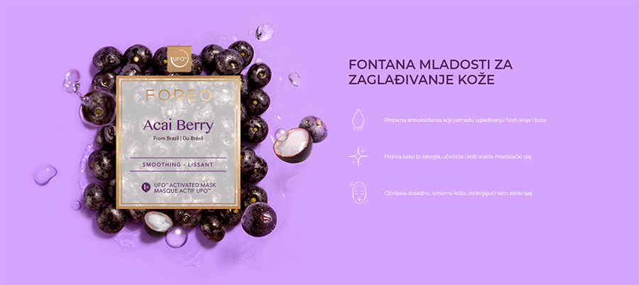 Foreo ACAI BERRY (6Kom)