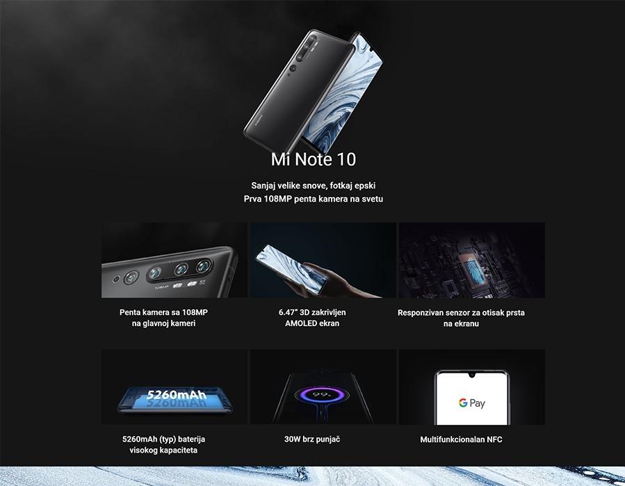 Xiaomi MI NOTE 10 6GB 128GB AURORA GREEN