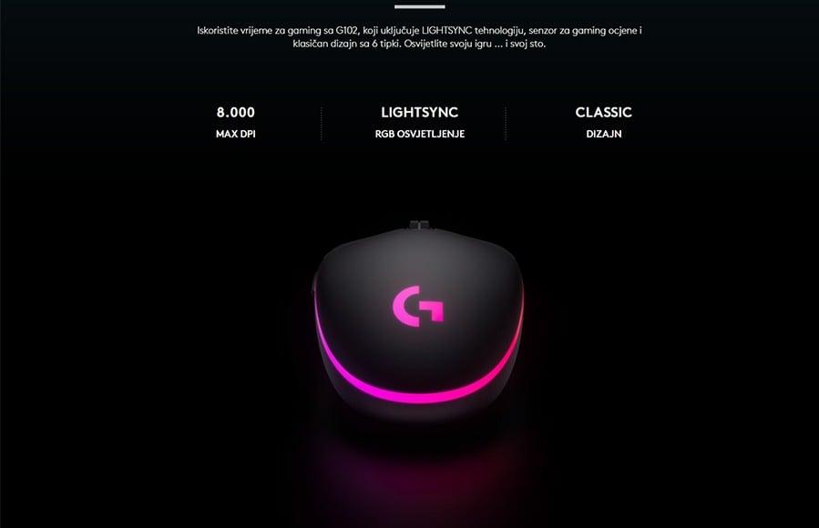 Logitech G102 Lightsync