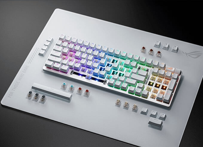 ASUS ROG Strix Scope II 96 Wireless (White) tastatura