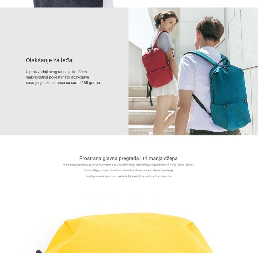 Xiaomi Mi Casual Daypack Bright Blue