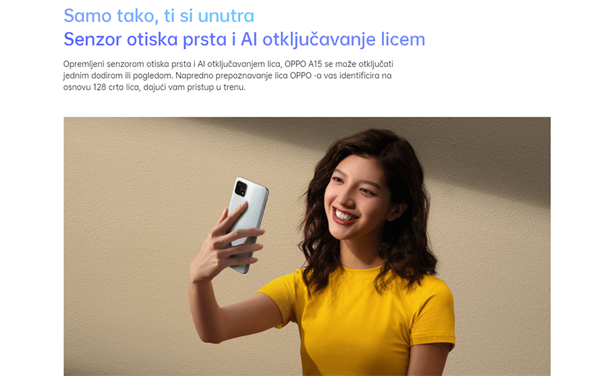 OPPO A15s 4GB 64GB Dynamic Black