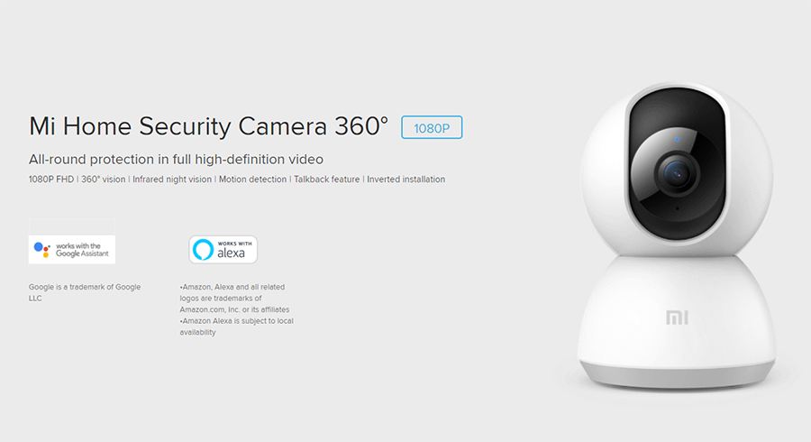 Xiaomi Mi Home Security Camera 360