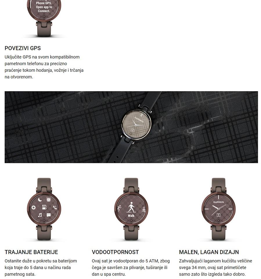 Garmin Lily classic Gold Bezel