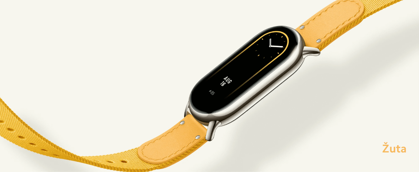 Xiaomi Xiaomi Smart Band 8 Braided Strap (zuta)
