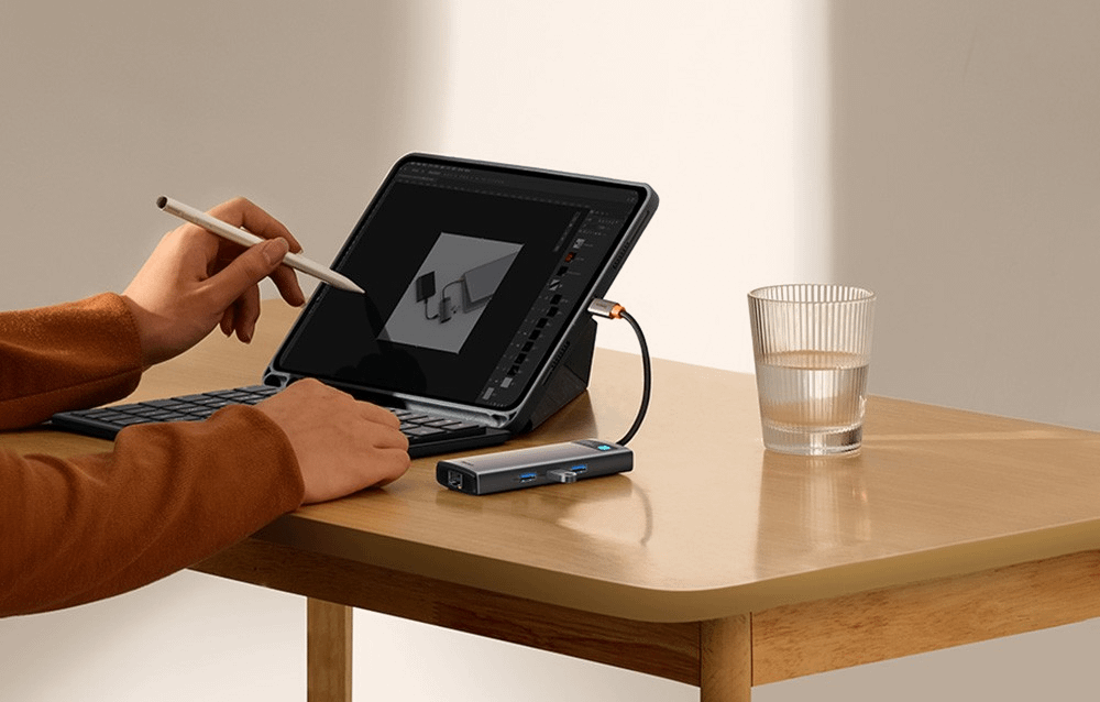 Baseus Metal Gleam 7in1 USB Hub