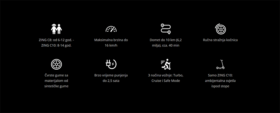 Segway eKickScooter ZING C8