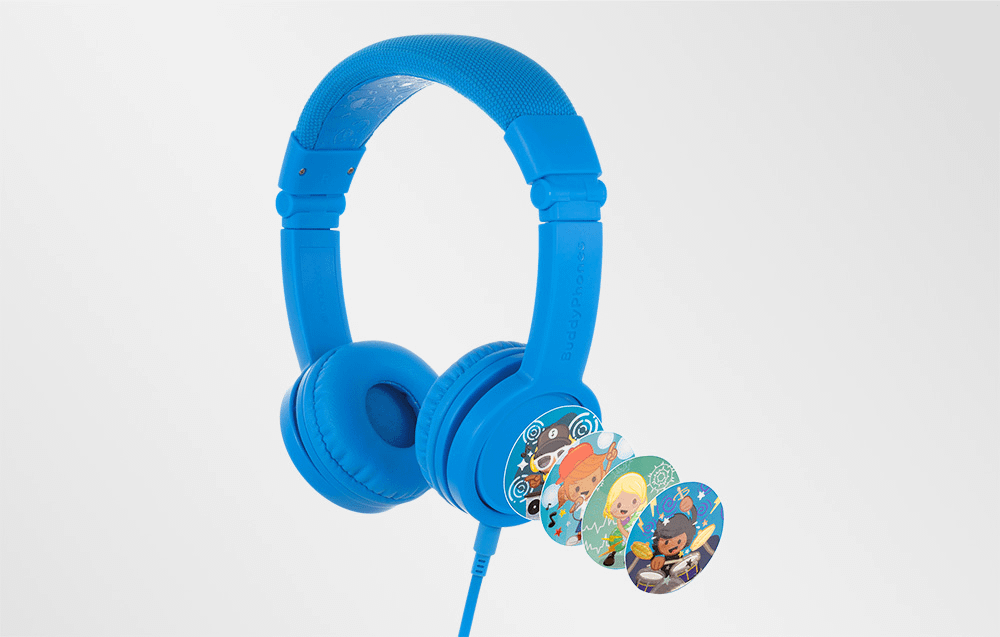 BuddyPhones Explore Plus (plava)