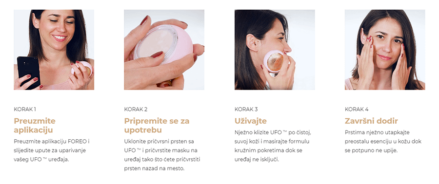 Foreo UFO Mini 2 (Pearl Pink)