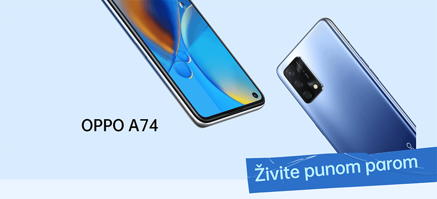 OPPO A74 4GB 128GB Prism Black