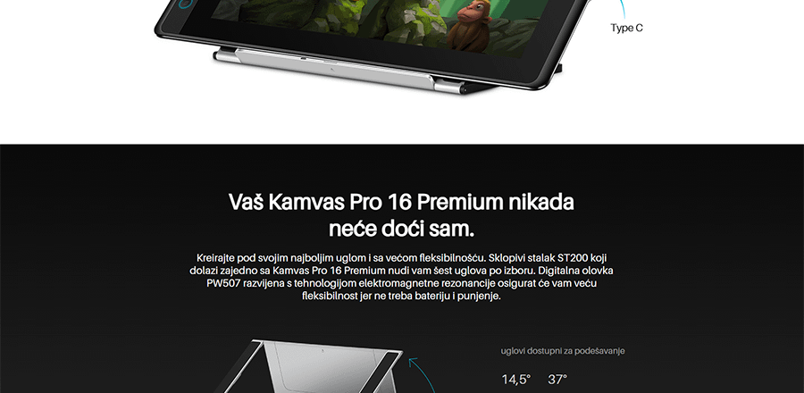 Huion Kamvas Pro 16 Premium