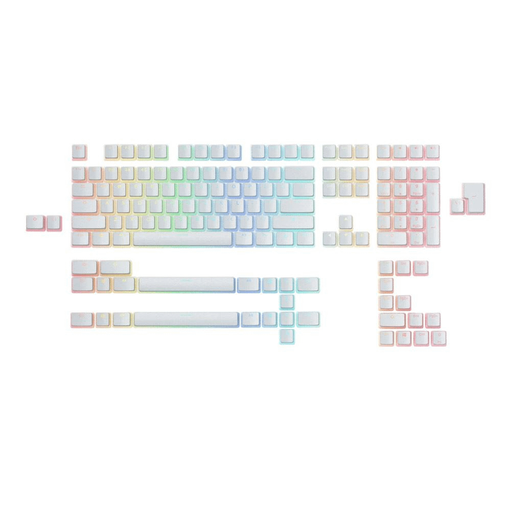 Glorious Aura Keycaps (White)