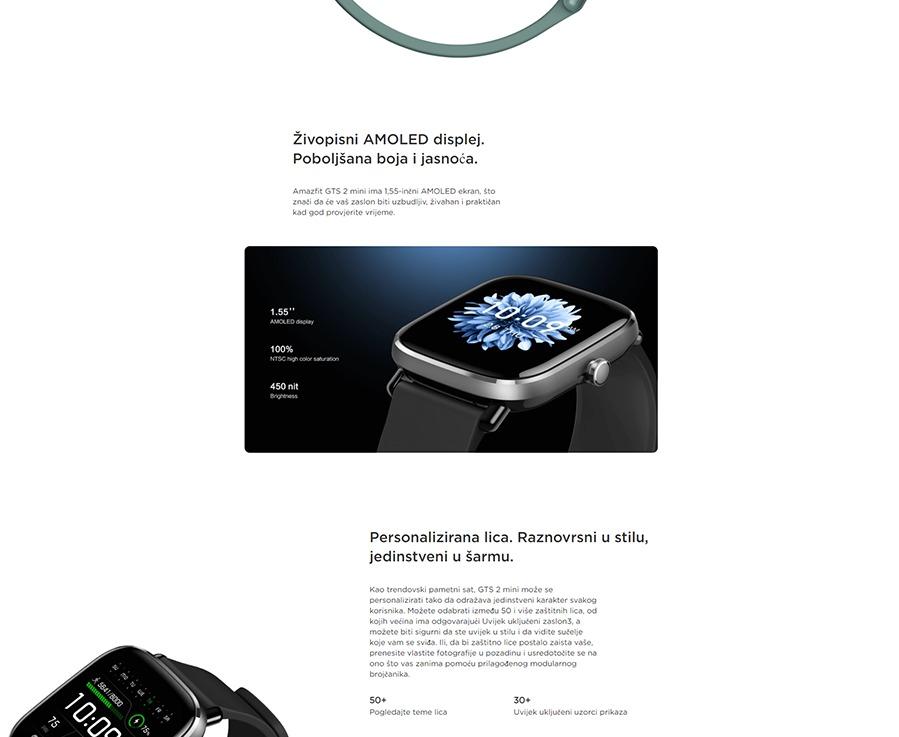 Xiaomi Amazfit GTS 2 mini Sage Green