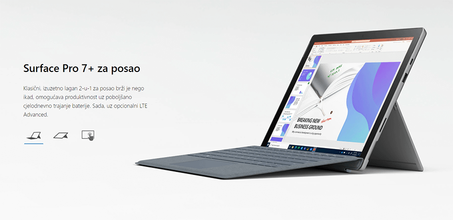 Microsoft Surface Pro 7+