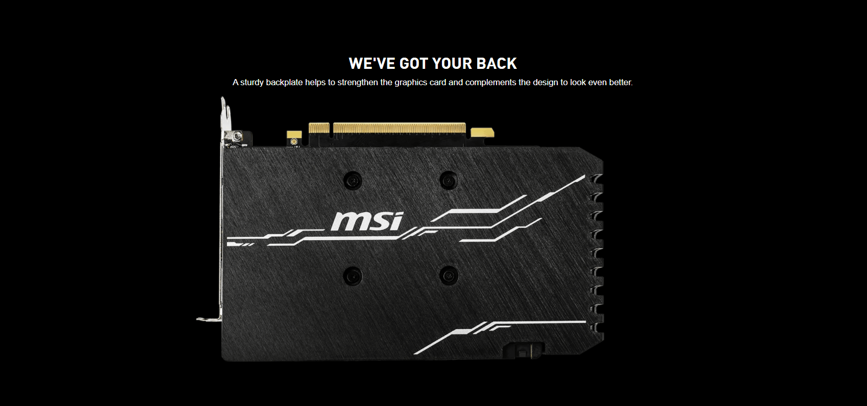 MSI GTX 1660 VENTUS XS 6G OC