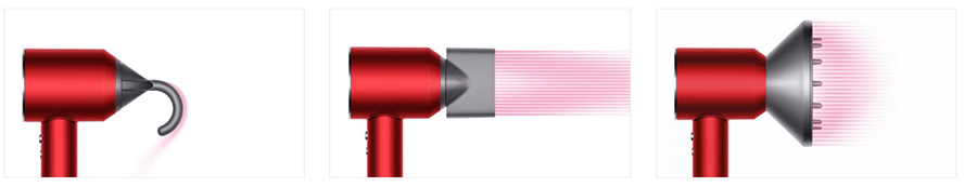 Dyson HD007 Supersonic (Red/Nickel Edition)