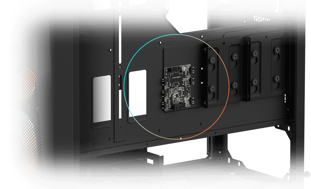 Gigabyte C301 GLASS (BLACK)