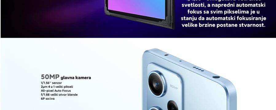 Xiaomi Redmi Note 12 Pro 5G (6GB 128GB) Sky Blue