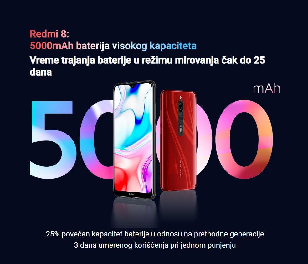Xiaomi REDMI 8 3GB 32GB SAPPHIRE BLUE