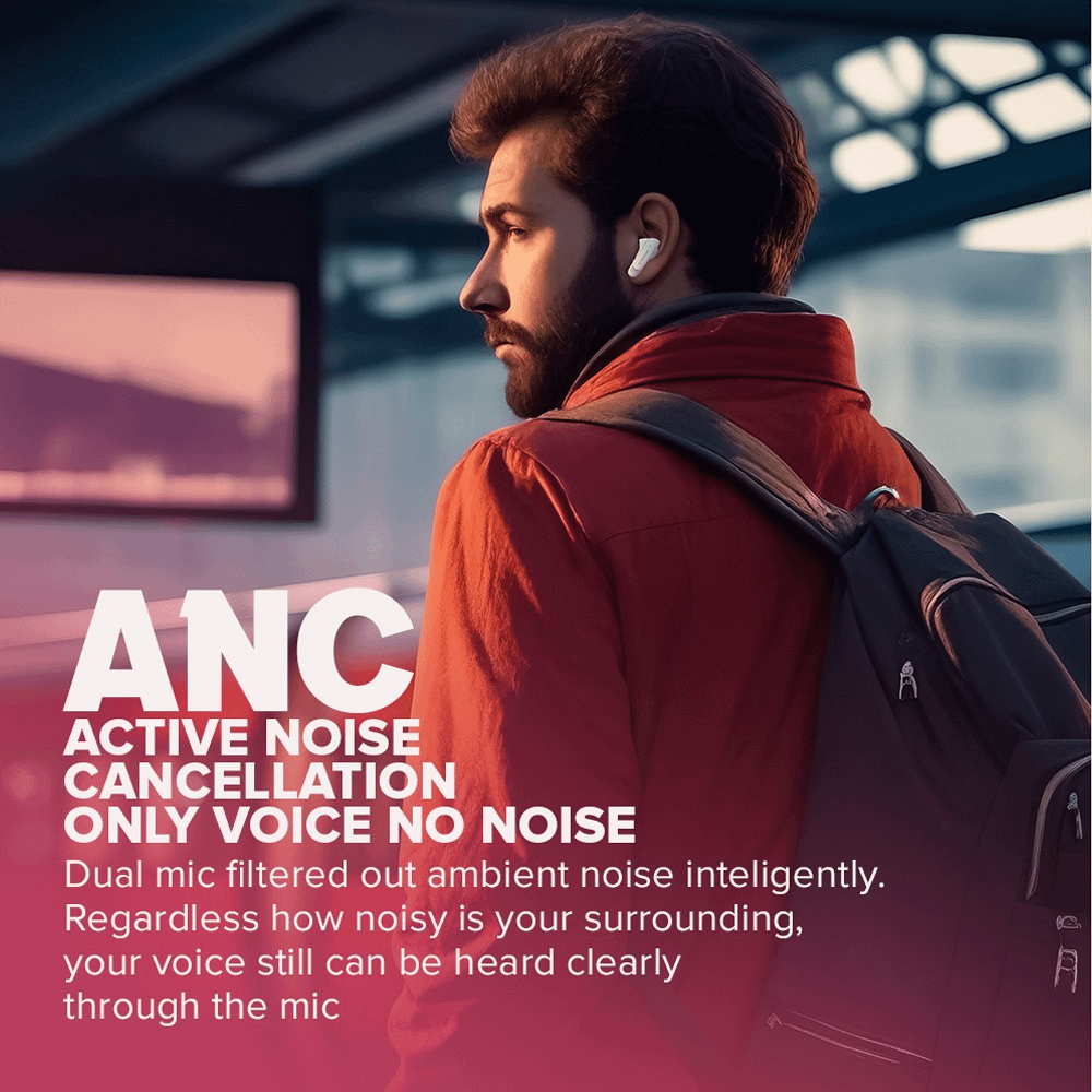 SONICGEAR EarPump TWS Q3 ANC Black