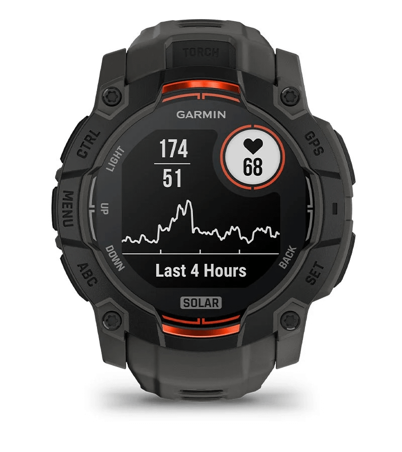 GARMIN Instinct 3 SOLAR 50mm Twilight smartwatch