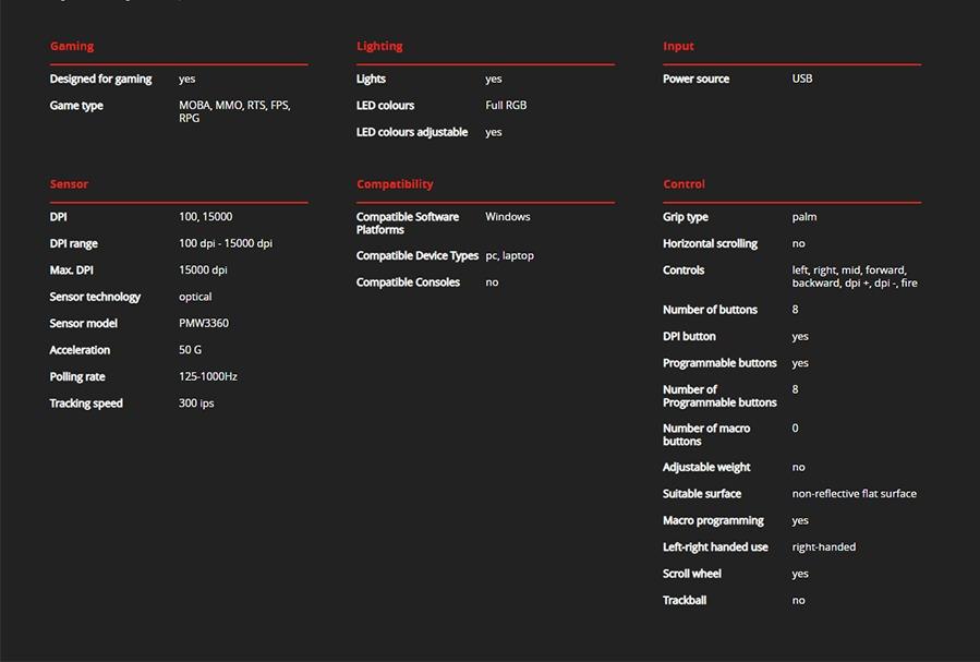 Trust GXT 188 Laban RGB