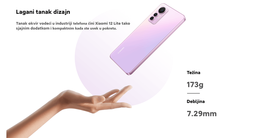 Xiaomi 12 LITE 8GB 128GB (Green)