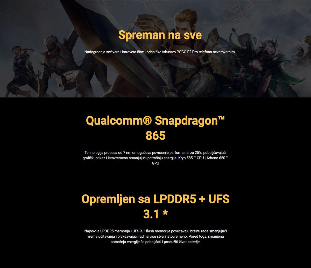 Xiaomi POCO F2 PRO 6GB 128GB Neon Blue