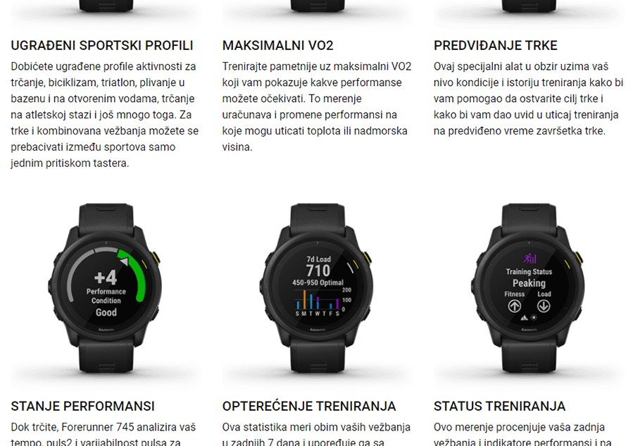 Garmin Forerunner 745 (Neo Tropic)