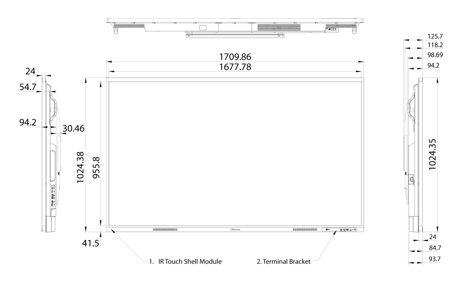 Hisense GoBoard 75MR6DE-E interaktivna tabla