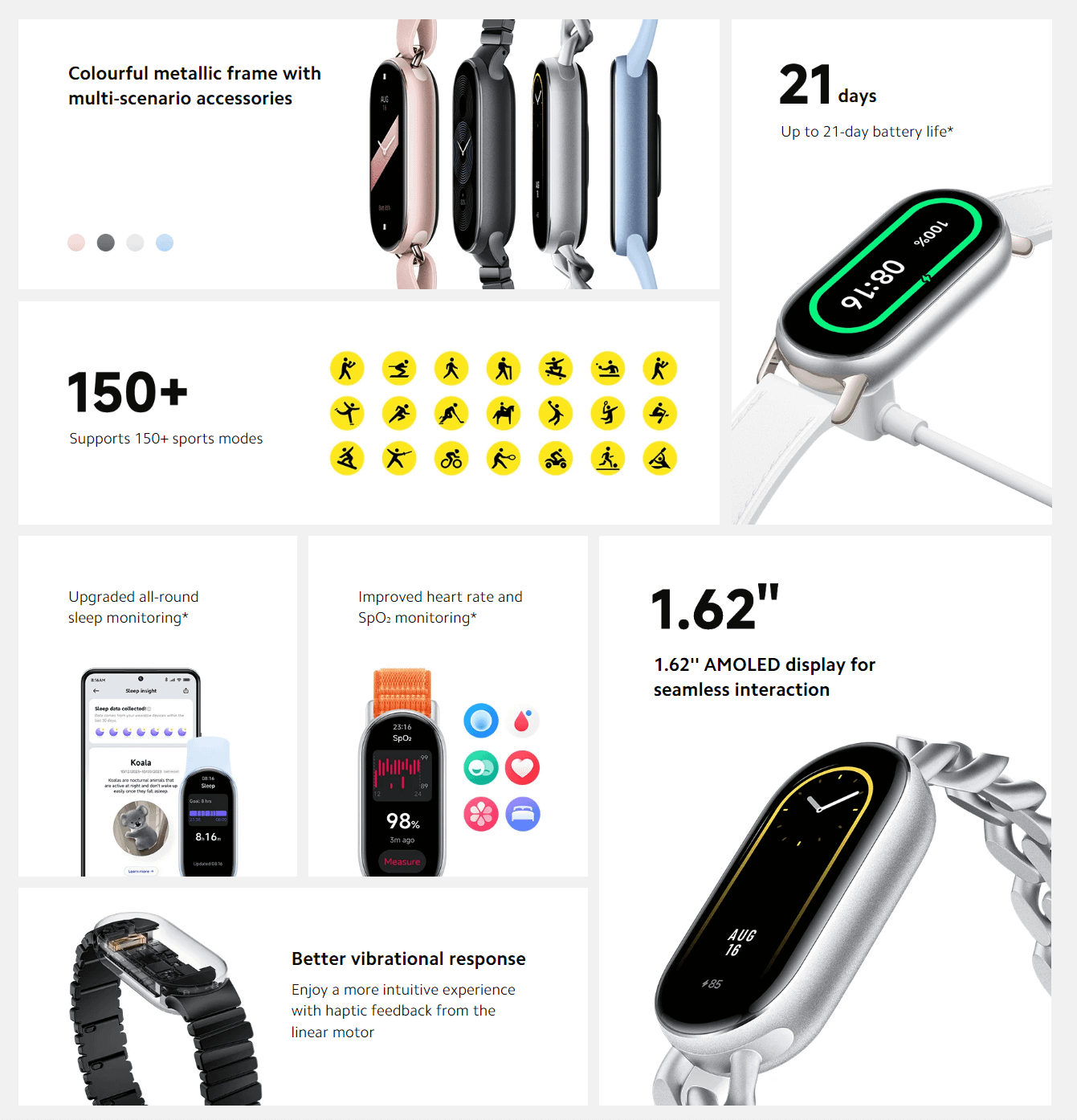 Xiaomi Smart Band 9 (Mystic Rose)