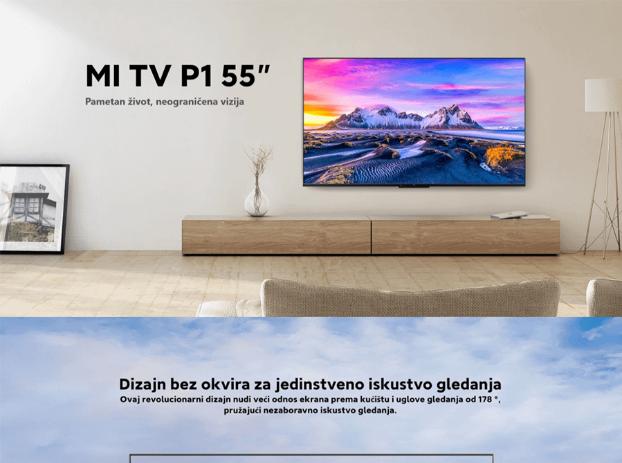 Xiaomi Mi P1 LED VTV 55"