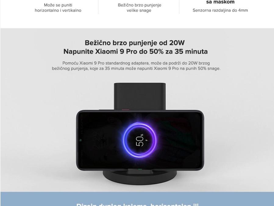 Xiaomi Mi 20W Wireless Charging Stand