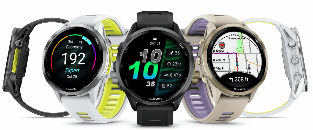 GARMIN Forerunner 970 White smartwatch