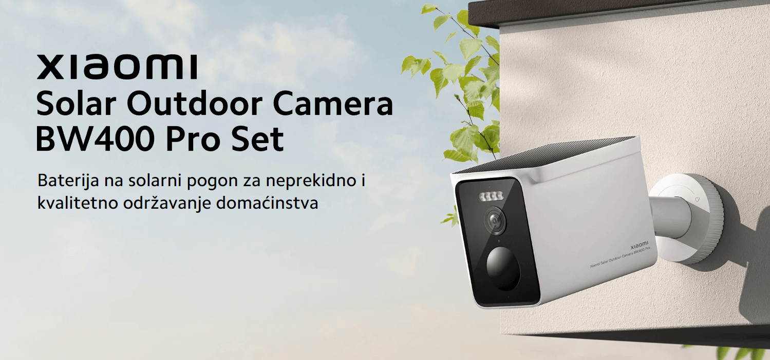 Xiaomi Solar Outdoor Camera BW400 Pro Set