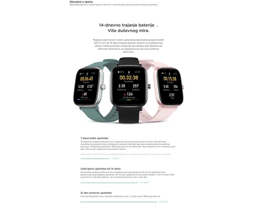 Xiaomi Amazfit GTS 2 mini Sage Green