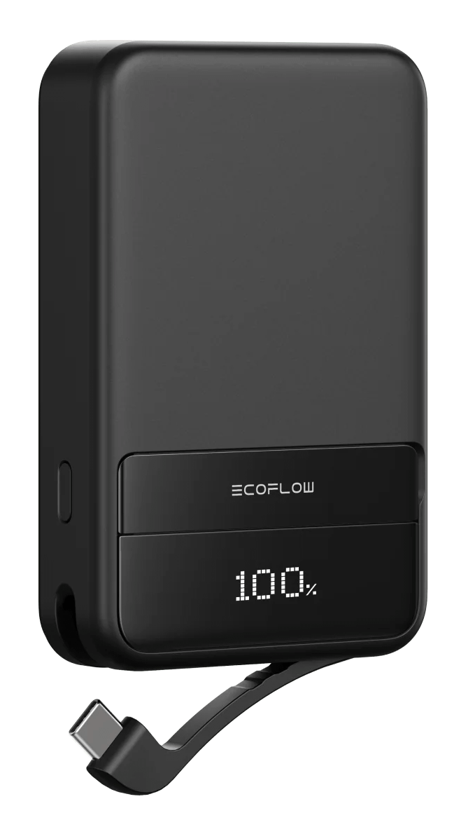 EcoFlow RAPID Magnetic Power Bank 10000mAh Black