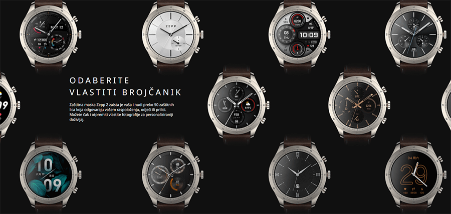 Xiaomi Zepp Z - Titanium/Brown Leather