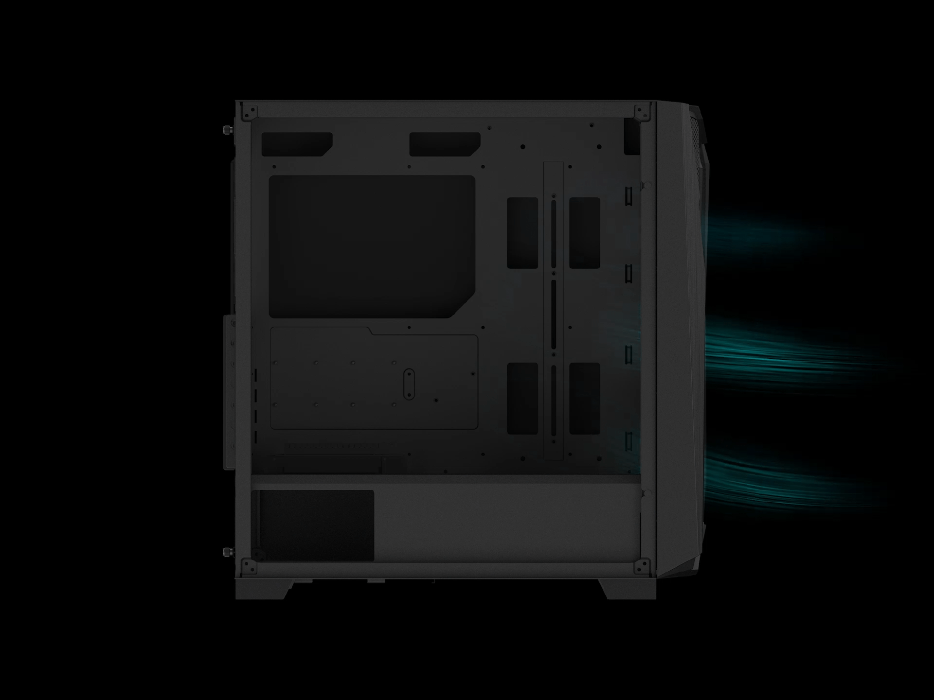 Gigabyte C301 GLASS (BLACK)