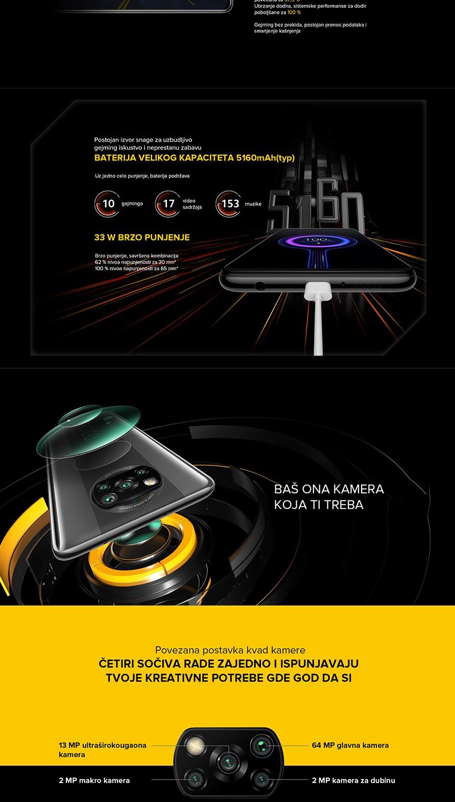 Xiaomi Pocophone X3 NFC 6GB 128GB Gray