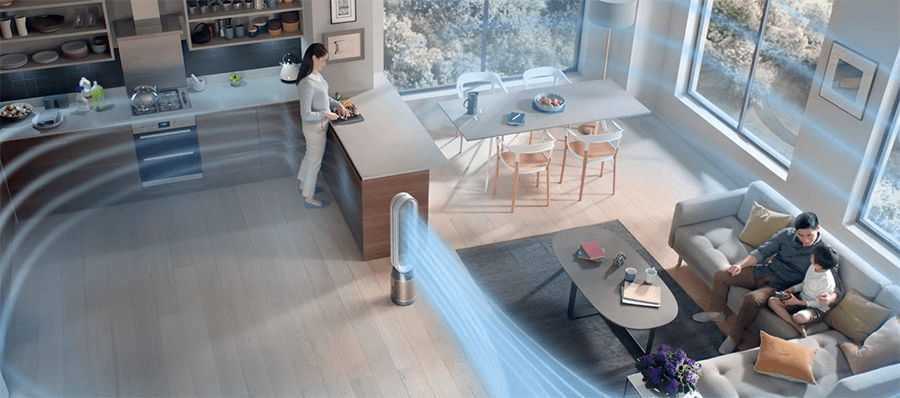 Dyson TP09 (nikl/gold)