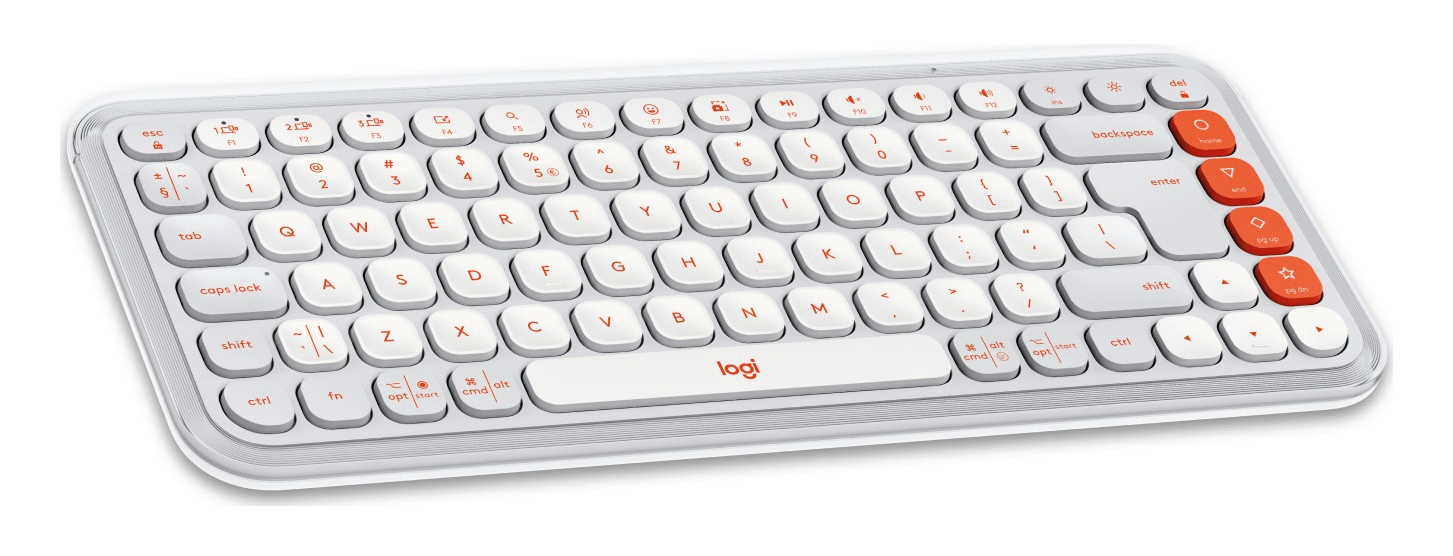 Logitech POP Icon Keys Orange tastatura