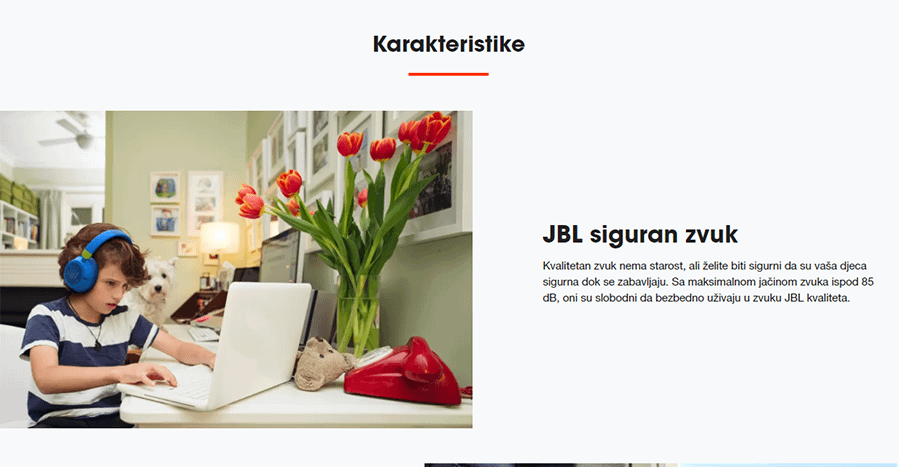 JBL JR 460NC (Bijela)