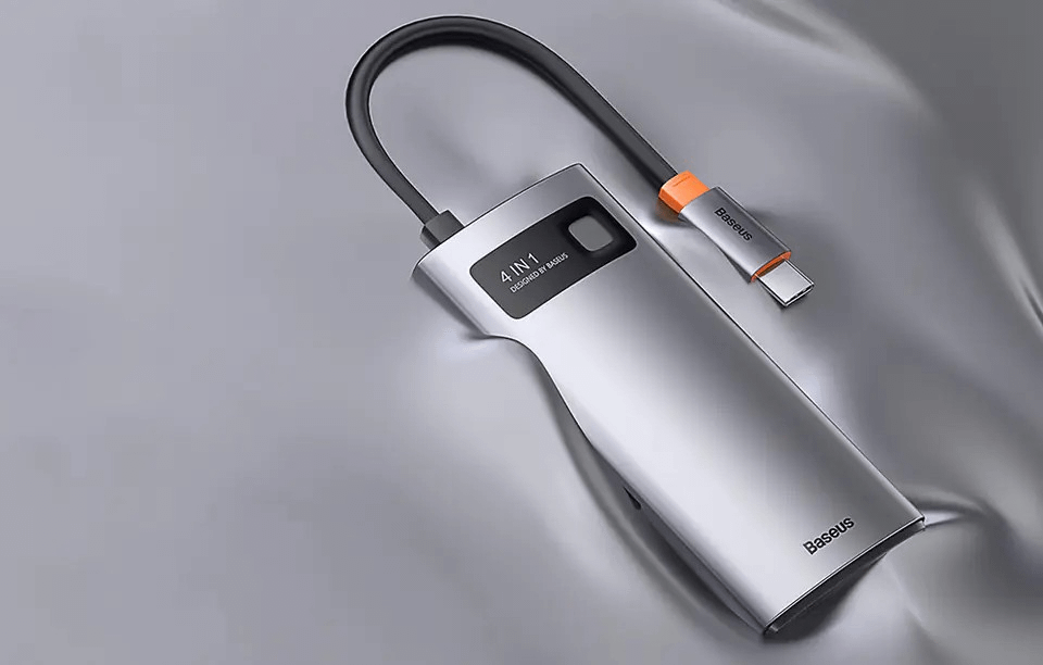 Baseus Metal Gleam 4-in-1 Hub
