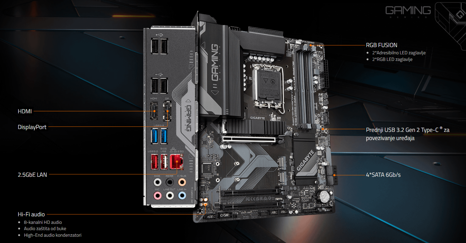 Gigabyte B760 GAMING X DDR4