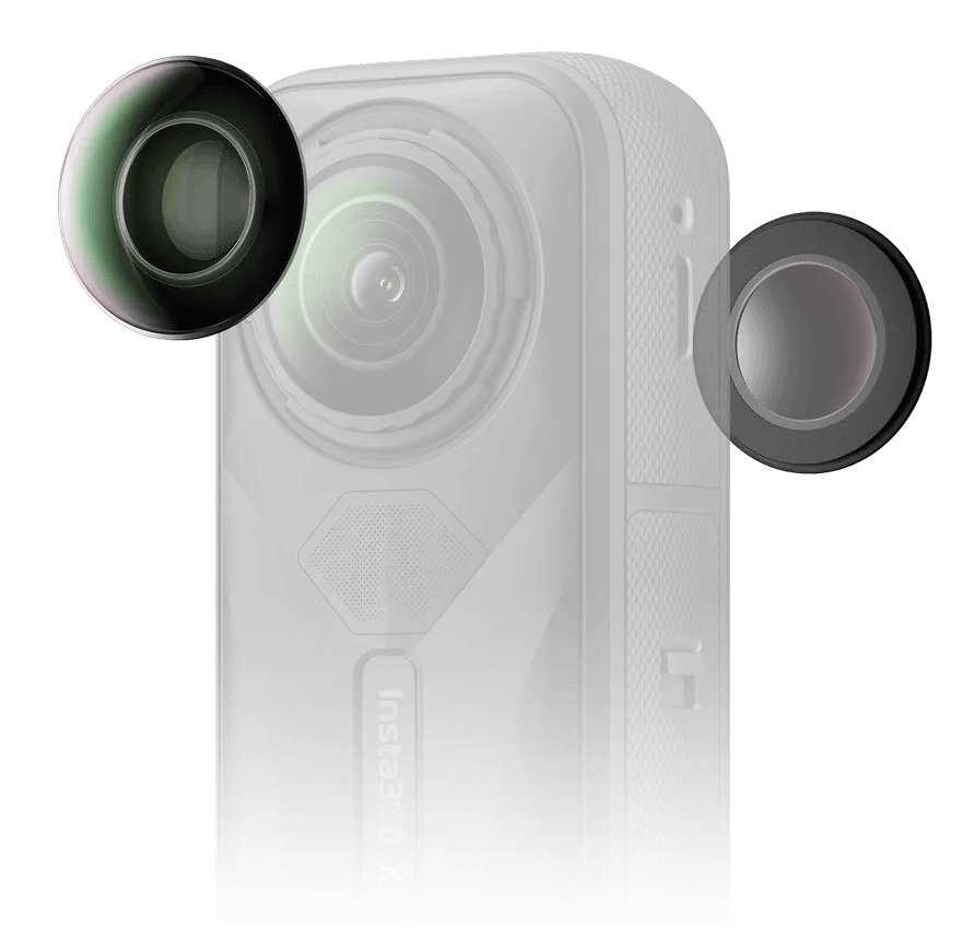 Insta360 X5 Replacement Lens Kit (2x)
