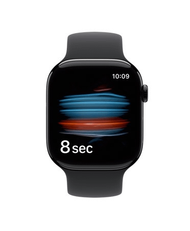 Apple Watch S11 GPS 42mm Black (Black Sport Band) - S / M