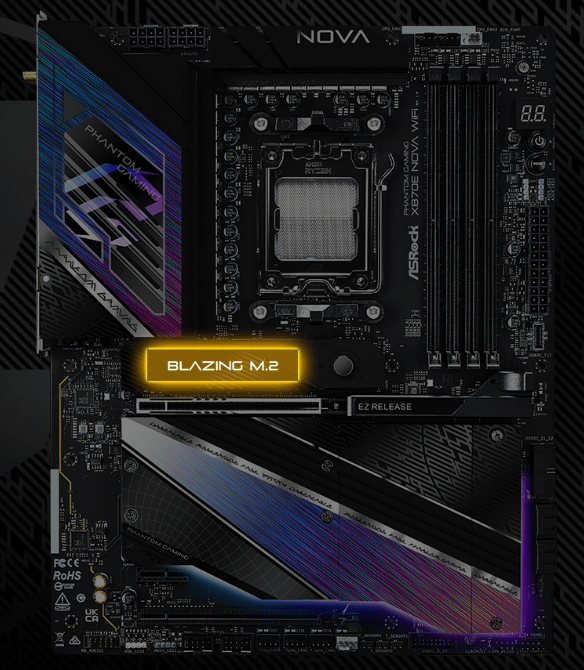 ASRock X870E Nova WiFi matična ploča