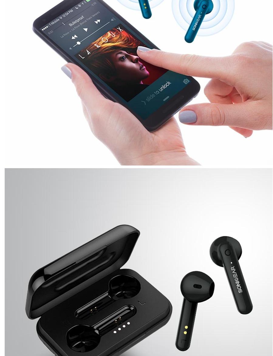 SONICGEAR EARPUMP TWS 3+ Black